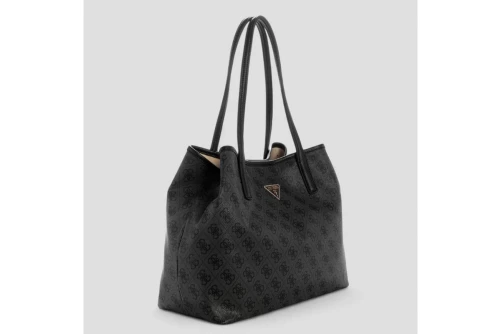 Guess Victtoria Logo 2 In 1 Τσάντα Tote (ESG951428 COAL LOGO)