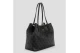 Guess Victtoria Logo 2 In 1 Γυναικεία Τσάντα Tote Μαύρη