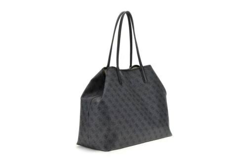 Guess Eco Victtoria Large 2 In 1 Τσάντα Tote (ESG951429 COAL LOGO)