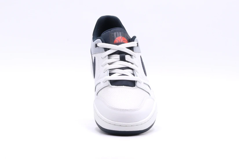 Nike Full Force Low Ανδρικά Sneakers Λευκά, Μαύρα, Γκρι