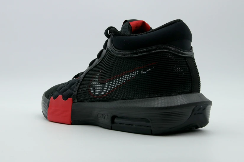 Nike LeBron Witness 8 Ανδρικά Μπασκετικά Παπούτσια Μαύρα, Κόκκινα