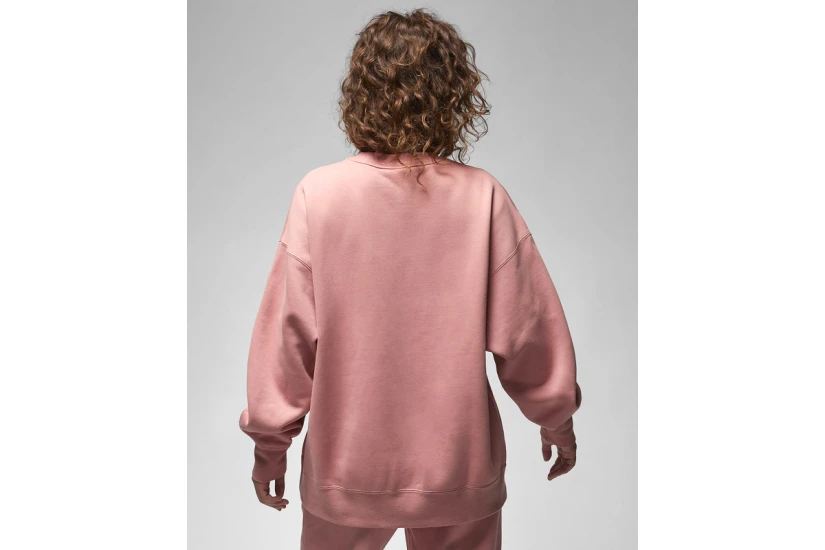 Jordan Flight Fleece Γυναικείο Φούτερ Σάπιο Μήλο