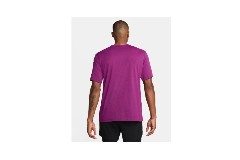 Nike Track Club Dri-FIT Ανδρικό Κοντομάνικο T-Shirt Μωβ