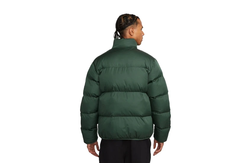 Nike Sportswear Club Ανδρικό Puffer Μπουφάν Κυπαρισσί
