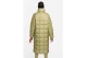 Nike Sportswear Swoosh PrimaLoft Γυναικείο Puffer Μπουφάν Χρυσό