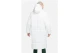 Nike Classic Puffer Γυναικείο Μπουφάν με Κουκούλα Λευκό