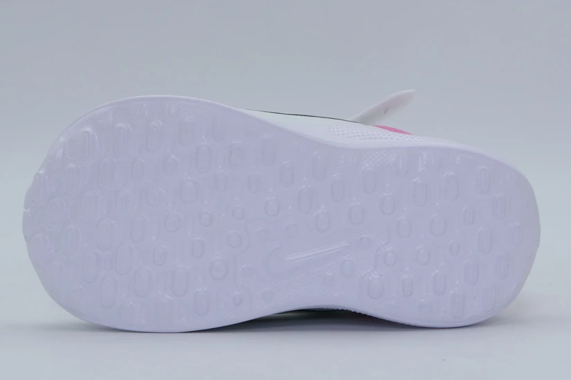 Nike Revolution 7 Βρεφικά Αθλητικά Παπούτσια Λευκά, Ροζ, Μπλε Σκούρο