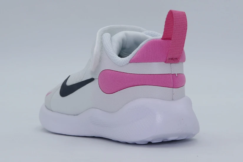 Nike Revolution 7 Βρεφικά Αθλητικά Παπούτσια Λευκά, Ροζ, Μπλε Σκούρο