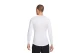 Nike Pro Dri-FIT Fitness Ανδρική Μακρυμάνικη Μπλούζα με Λαιμόκοψη Λευκή