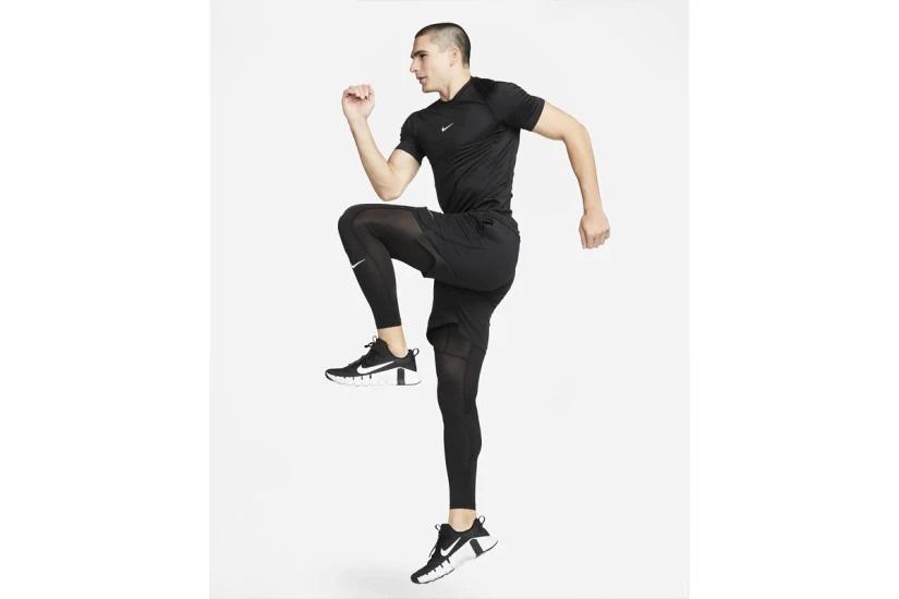 Nike Pro Dri-Fit Ανδρικό T-Shirt Μαύρο