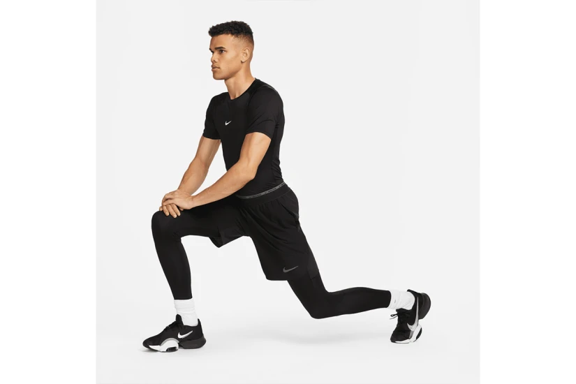 Nike Pro Dri-Fit Fitness Ανδρικό Κοντομάνικο T-Shirt Μαύρο