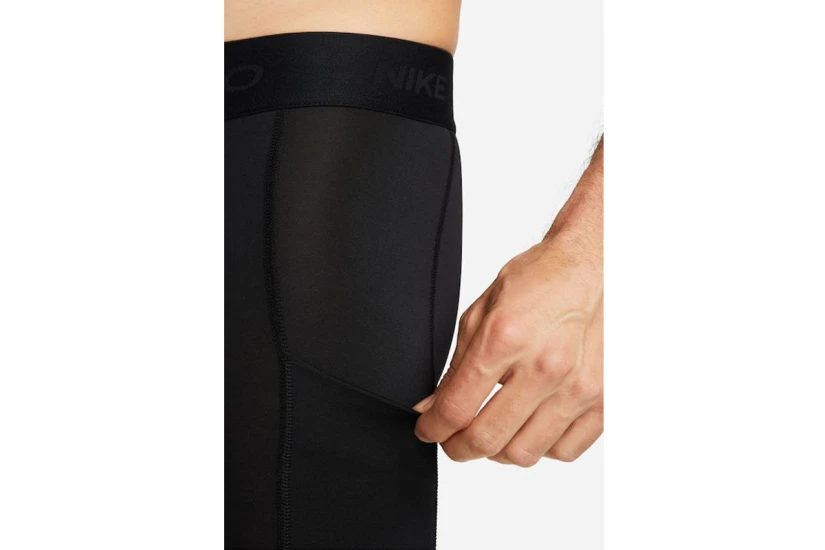 Nike Pro Dri-FIT Ανδρικό Κολάν Μακρύ Μαύρο