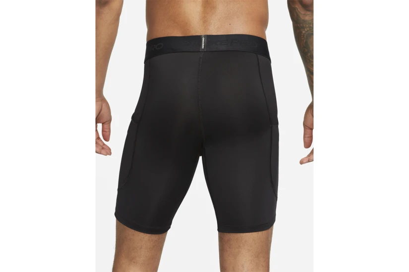 Nike Pro Dri-Fit Fitness Ανδρικό Κολάν Κοντό Μαύρο
