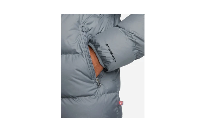Nike Storm-FIT Windrunner PrimaLoft® Ανδρικό Puffer Μπουφάν Γκρι