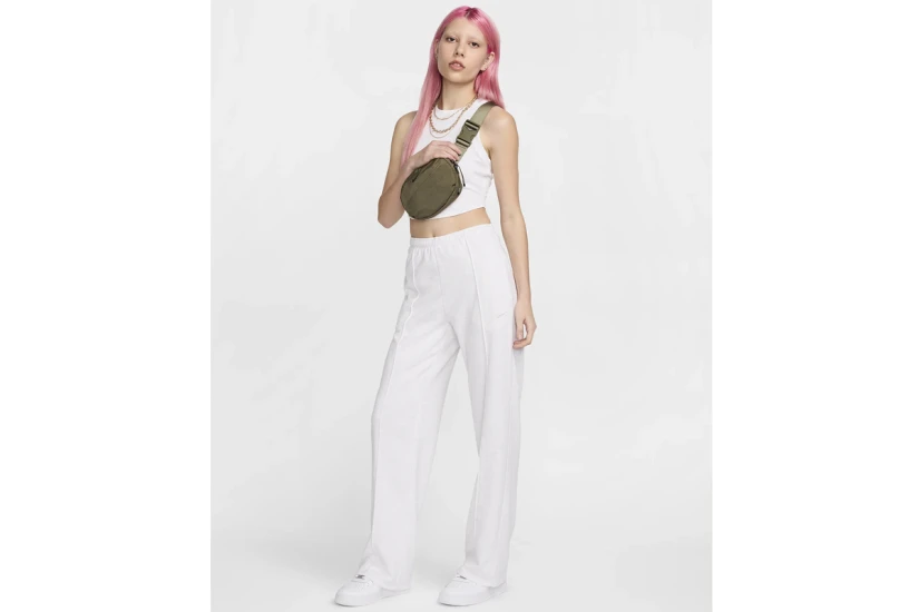 Nike Sportswear Chill Knit Γυναικείο Αμάνικο Crop Top