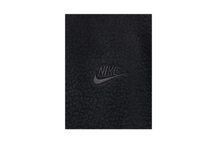 Nike Club Fleece Sherpa Ανδρική Ζακέτα Μαύρη