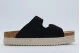 Funky Buddha Suede Γυναικεία Σανδάλια Μαύρα, Καφέ, Μπεζ, Χρυσά
