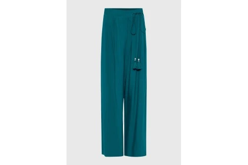 Funky Buddha Viscose Παντελόνα Γυναικεία (FBL013-100-02-DEEP-LAKE)