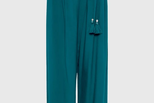 Funky Buddha Viscose Παντελόνα Γυναικεία (FBL013-100-02-DEEP-LAKE)