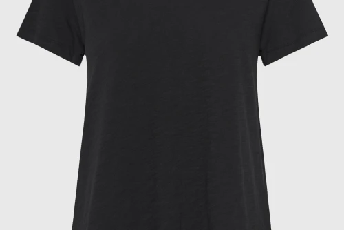 Funky Buddha The Basics Collection V-Neck T-Shirt Γυναικείο (FBL013-100-04-BLACK)