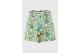Funky Buddha Floral Γυναικείο Casual Σορτς Πετρόλ, Εκρού, Καφέ