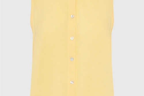 Funky Buddha Viscose Πουκάμισο Αμάνικο Γυναικείο (FBL013-101-05-LEMONADE)