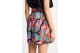 Funky Buddha Floral Γυναικείο Σορτς με Ζώνη Πολύχρωμο