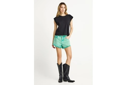 Funky Buddha The Basics Collection T-Shirt Γυναικείο (FBL013-102-04-BLACK)