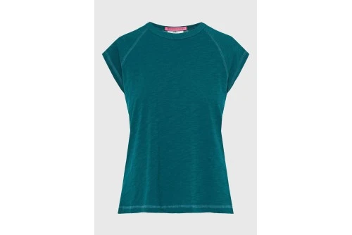 Funky Buddha The Basics Collection T-Shirt Γυναικείο (FBL013-102-04-EMERALD)