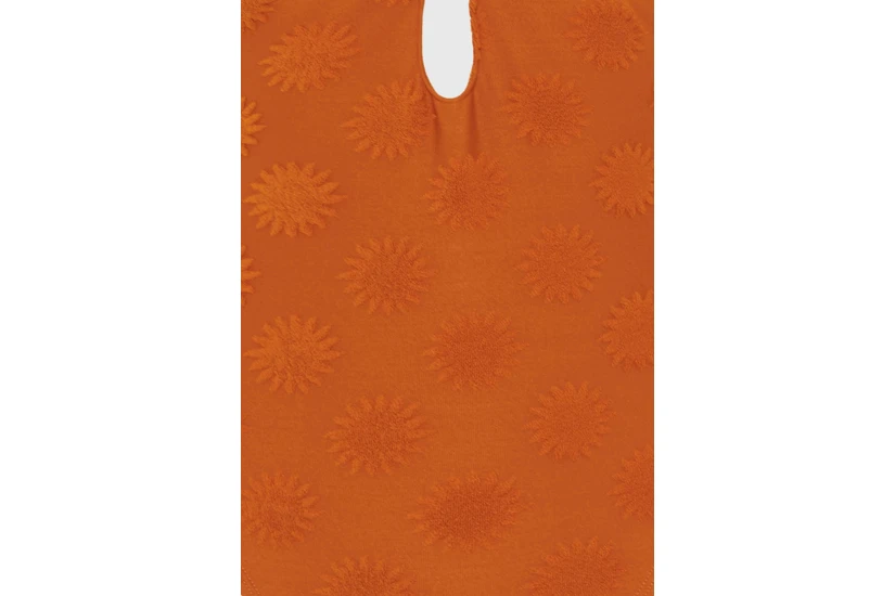 Funky Buddha Towel Pattern Γυναικείο Ολόσωμο Μαγιό Πορτοκαλί