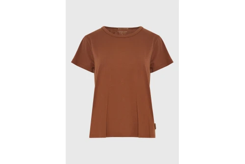 Funky Buddha The Basics Collection T-Shirt Γυναικείο (FBL013-103-04-CAPPUCCINO)