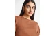 Funky Buddha The Basics Collection Γυναικείο Κοντομάνικο T-Shirt Καφέ