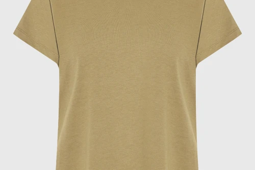 Funky Buddha The Basics Collection T-Shirt Γυναικείο (FBL013-103-04-GREEN-MOSS)