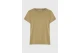 Funky Buddha The Basics Collection Γυναικείο Κοντομάνικο T-Shirt Λαδί