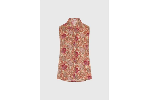 Funky Buddha Γυναικείο Πουκάμισο Casual (FBL013-103-05-PINK-LEMONADE)