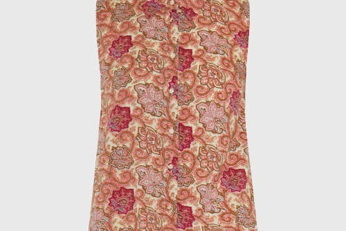 Funky Buddha Γυναικείο Πουκάμισο Casual (FBL013-103-05-PINK-LEMONADE)
