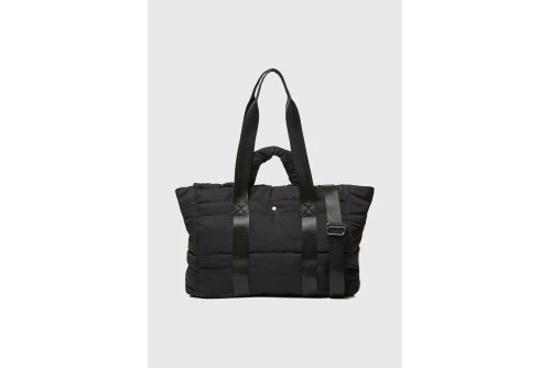Funky Buddha Καπιτονέ Τσάντα Ώμου - Χειρός (FBL013-103-10-BLACK)