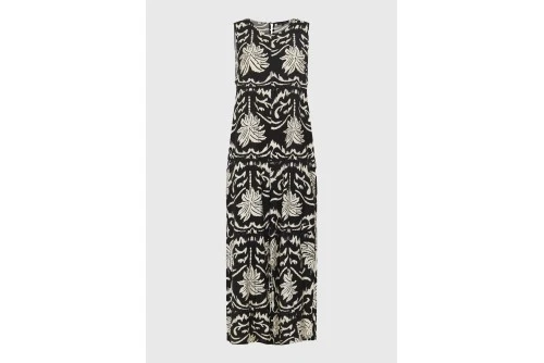 Funky Buddha Boho Ολόσωμη Φόρμα Γυναικεία (FBL013-103-12-BLACK)