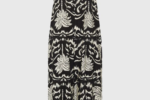 Funky Buddha Boho Ολόσωμη Φόρμα Γυναικεία (FBL013-103-12-BLACK)