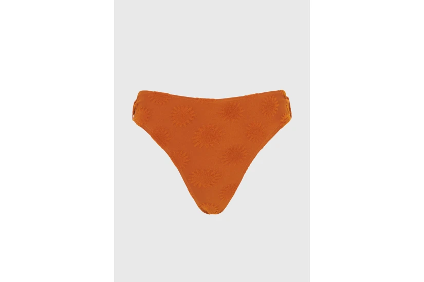 Funky Buddha Towel Pattern Γυναικείο Μαγιό Σλιπ Πορτοκαλί