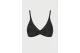 Funky Buddha Towel Pattern Γυναικείο Μαγιό Bikini Top Μαύρο