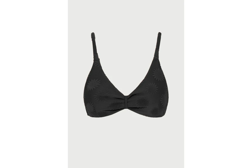 Funky Buddha Towel Pattern Γυναικείο Μαγιό Bikini Top Μαύρο