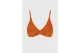 Funky Buddha Towel Pattern Γυναικείο Μαγιό Bikini Top Πορτοκαλί