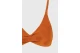 Funky Buddha Towel Pattern Γυναικείο Μαγιό Bikini Top Πορτοκαλί