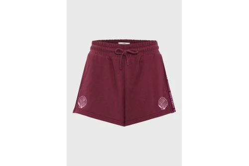Funky Buddha Loose Σορτς Αθλητικό Γυναικείο (FBL013-105-03-BURGUNDY)