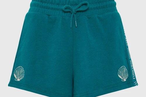 Funky Buddha Loose Σορτς Αθλητικό Γυναικείο (FBL013-105-03-DEEP-LAKE)