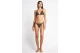Funky Buddha Γυναικείο Μαγιό Bikini Top Μαύρο, Καφέ