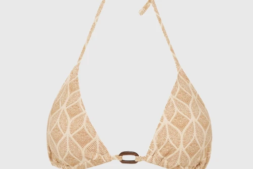 Funky Buddha Μαγιό Bikini Top Γυναικείο (FBL013-105-16T-CLOUD-CREAM)