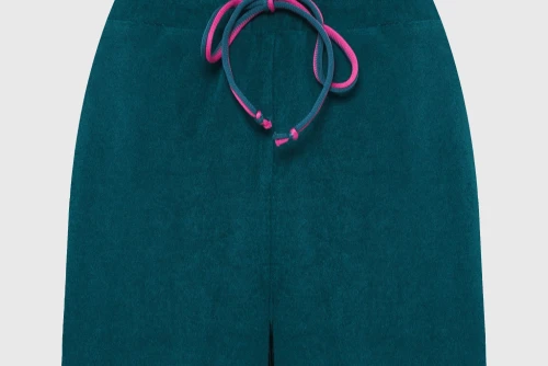 Funky Buddha Towel Σορτς Αθλητικό Γυναικείο (FBL013-106-03-EMERALD)