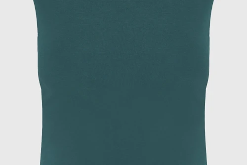 Funky Buddha Modal Μπλούζα Αμάνικη Γυναικεία (FBL013-106-17-EMERALD)